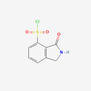 3-Oxo-1,2-dihydroisoindole-4-sulfonyl chloride