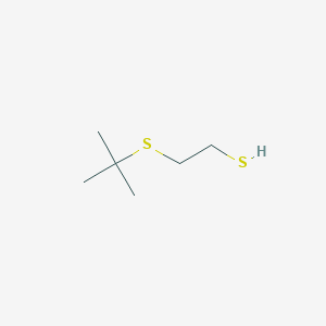 molecular formula C6H14S2 B2662172 2-(tert-butylsulfanyl)ethane-1-thiol CAS No. 57660-85-2