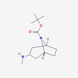 tert-butyl (1R,5S)-3-(methylamino)-8-azabicyclo[3.2.1]octane-8-carboxylate