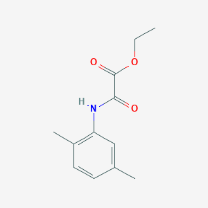 molecular formula C12H15NO3 B2662317 Ethyl [(2,5-dimethylphenyl)amino](oxo)acetate CAS No. 333319-63-4