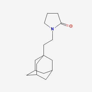 1-[2-(1-Adamantyl)ethyl]pyrrolidin-2-one