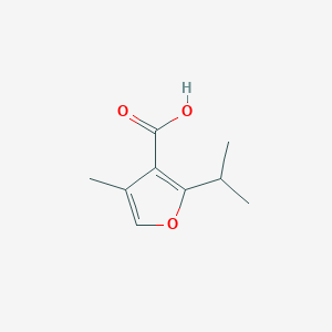B2662470 2-Isopropyl-4-methylfuran-3-carboxylic acid CAS No. 2219380-39-7