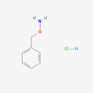 molecular formula C7H10ClNO B026628 O-苄基羟胺盐酸盐 CAS No. 2687-43-6