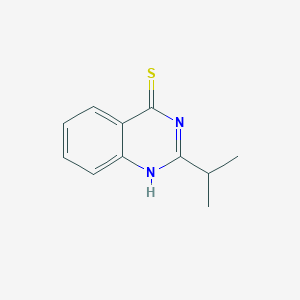 2-(Propan-2-yl)-3,4-dihydroquinazoline-4-thione