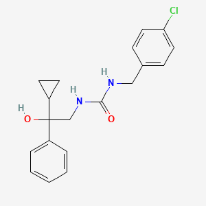 1-(4-Chlorobenzyl)-3-(2-cyclopropyl-2-hydroxy-2-phenylethyl)urea