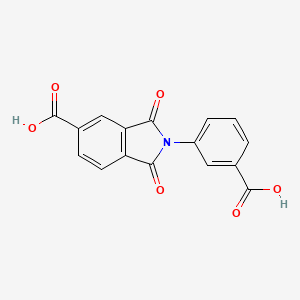 2-(3-Carboxyphenyl)-1,3-dioxoisoindoline-5-carboxylic acid