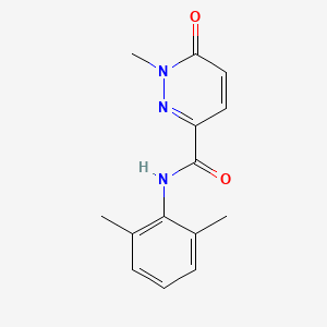 N-(2,6-dimethylphenyl)-1-methyl-6-oxo-1,6-dihydropyridazine-3-carboxamide
