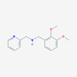molecular formula C15H18N2O2 B2663498 (2,3-Dimethoxy-benzyl)-pyridin-2-ylmethyl-amine CAS No. 418775-54-9