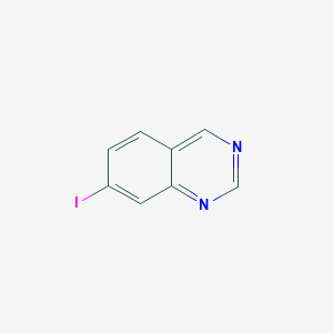 molecular formula C8H5IN2 B2663516 7-Iodoquinazoline CAS No. 1425310-59-3