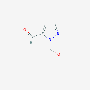 B2663543 1-(Methoxymethyl)-1H-pyrazole-5-carbaldehyde CAS No. 2219376-05-1