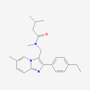 molecular formula C23H29N3O B026638 Necopidem CAS No. 103844-77-5