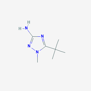 B2663814 5-tert-butyl-1-methyl-1H-1,2,4-triazol-3-amine CAS No. 1551494-82-6