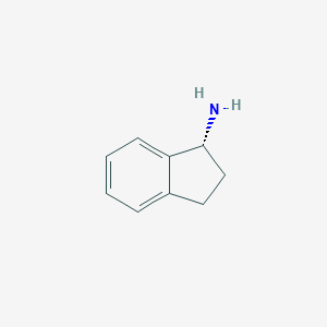 molecular formula C9H11N B026639 (R)-(-)-1-Aminoindan CAS No. 10277-74-4