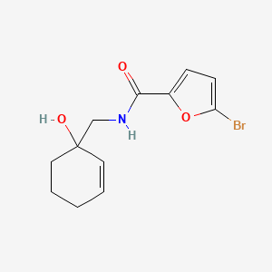 5-bromo-N-[(1-hydroxycyclohex-2-en-1-yl)methyl]furan-2-carboxamide