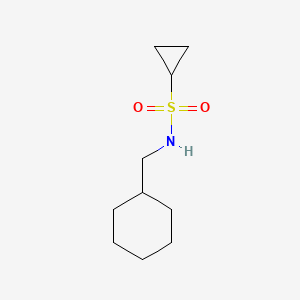N-(cyclohexylmethyl)cyclopropanesulfonamide