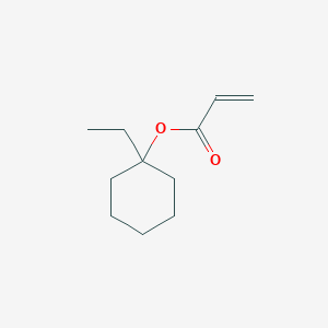 molecular formula C11H18O2 B2664061 2-Propenoic acid, 1-ethylcyclohexyl ester CAS No. 251909-25-8