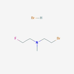 N-(2-Bromoethyl)-2-fluoro-N-methylethanamine;hydrobromide
