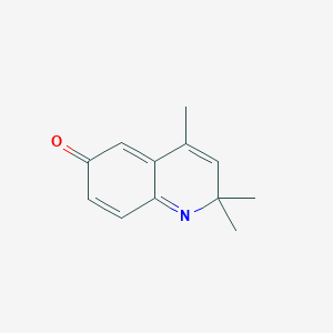 molecular formula C12H13NO B026642 2,2,4-Trimethylquinolin-6-one CAS No. 4071-18-5