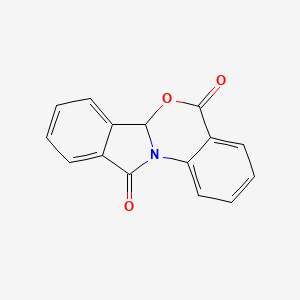 molecular formula C15H9NO3 B2664217 5H-Isoindolo[2,1-a][3,1]benzoxazine-5,11(6aH)-dione CAS No. 59514-99-7