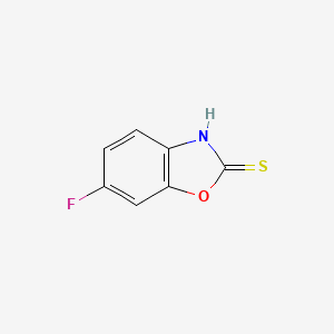 molecular formula C7H4FNOS B2664308 6-Fluoro-1,3-benzoxazole-2-thiol CAS No. 145096-57-7