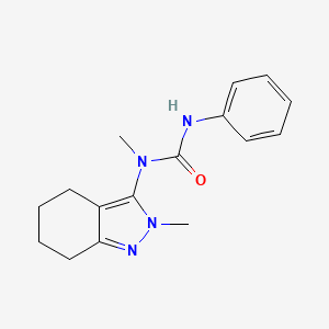N-methyl-N-(2-methyl-4,5,6,7-tetrahydro-2H-indazol-3-yl)-N'-phenylurea