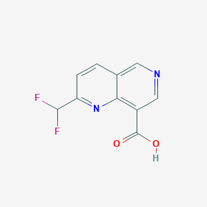 2-(Difluoromethyl)-1,6-naphthyridine-8-carboxylic acid