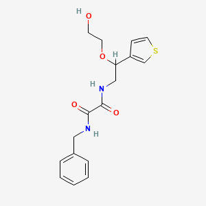 N1-benzyl-N2-(2-(2-hydroxyethoxy)-2-(thiophen-3-yl)ethyl)oxalamide