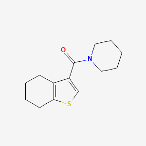 Piperidyl 4,5,6,7-tetrahydrobenzo[b]thiophen-3-yl ketone
