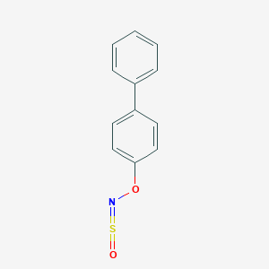 molecular formula C12H9NO2S B2664796 1-Phenyl-4-(sulfinylamino)oxybenzene CAS No. 2488525-05-7
