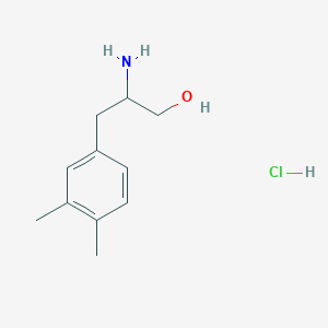 2-Amino-3-(3,4-dimethylphenyl)propan-1-ol hydrochloride