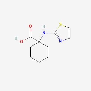 1-[(1,3-Thiazol-2-yl)amino]cyclohexane-1-carboxylic acid