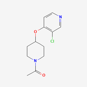 1-(4-((3-Chloropyridin-4-yl)oxy)piperidin-1-yl)ethanone