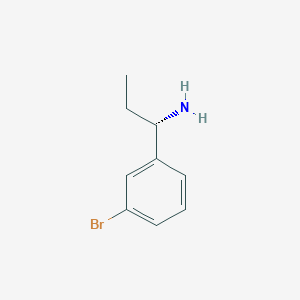 (S)-1-(3-Bromophenyl)propan-1-amine