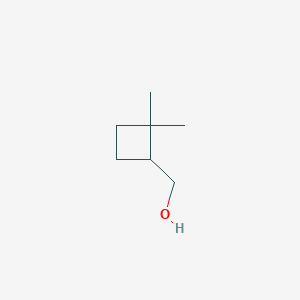 molecular formula C7H14O B2665021 (2,2-Dimethylcyclobutyl)methanol CAS No. 65502-62-7