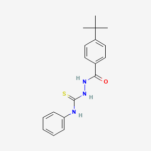 1-[(4-Tert-butylbenzoyl)amino]-3-phenylthiourea