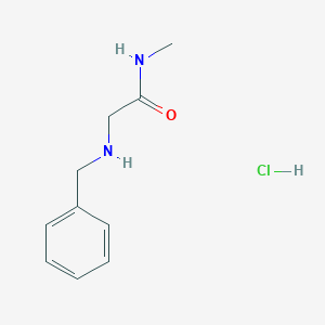 B2665712 2-(benzylamino)-N-methylacetamide hydrochloride CAS No. 937396-50-4