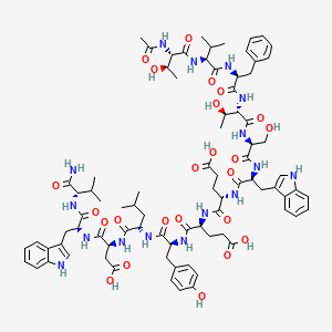 molecular formula C83H110N16O24 B2665713 Pep2-8 