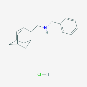 1-(2-Adamantyl)-N-benzylmethanamine;hydrochloride