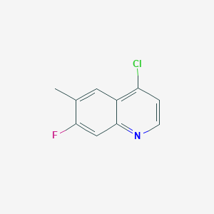 4-Chloro-7-fluoro-6-methylquinoline