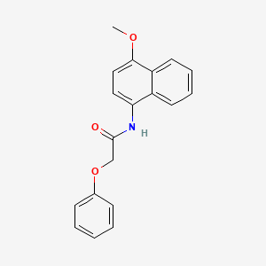 N-(4-methoxynaphthalen-1-yl)-2-phenoxyacetamide