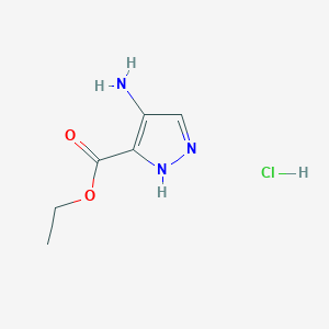 4-Amino-1H-pyrazole-3-carboxylic acid ethyl ester hydrochloride