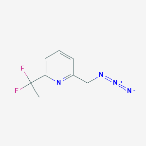 2-(Azidomethyl)-6-(1,1-difluoroethyl)pyridine