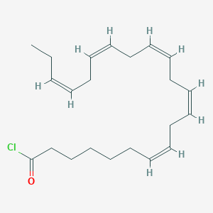 molecular formula C22H33ClO B2666075 (7Z,10Z,13Z,16Z,19Z)-7,10,13,16,19-Docosapentaenoylchloride CAS No. 960593-70-8