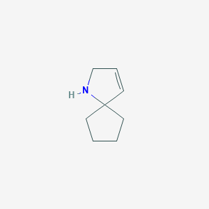 molecular formula C8H13N B2666076 1-Azaspiro[4.4]non-3-ene CAS No. 1955522-57-2