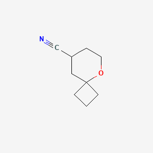 5-Oxaspiro[3.5]nonane-8-carbonitrile