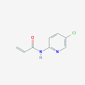 molecular formula C8H7ClN2O B2666219 N-(5-chloropyridin-2-yl)prop-2-enamide CAS No. 1156926-40-7