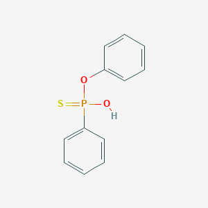 Phosphonothioic acid,phenyl-, O-phenyl ester (6CI,9CI)