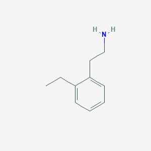 molecular formula C10H15N B2666318 2-(2-Ethylphenyl)ethan-1-amine CAS No. 76935-71-2