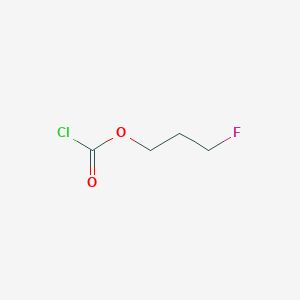 molecular formula C4H6ClFO2 B2666364 3-Fluoropropyl chloroformate CAS No. 1007230-90-1