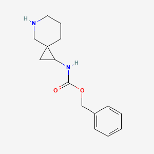 molecular formula C15H20N2O2 B2666368 Benzyl (5-azaspiro[2.5]octan-1-yl)carbamate CAS No. 2251053-18-4